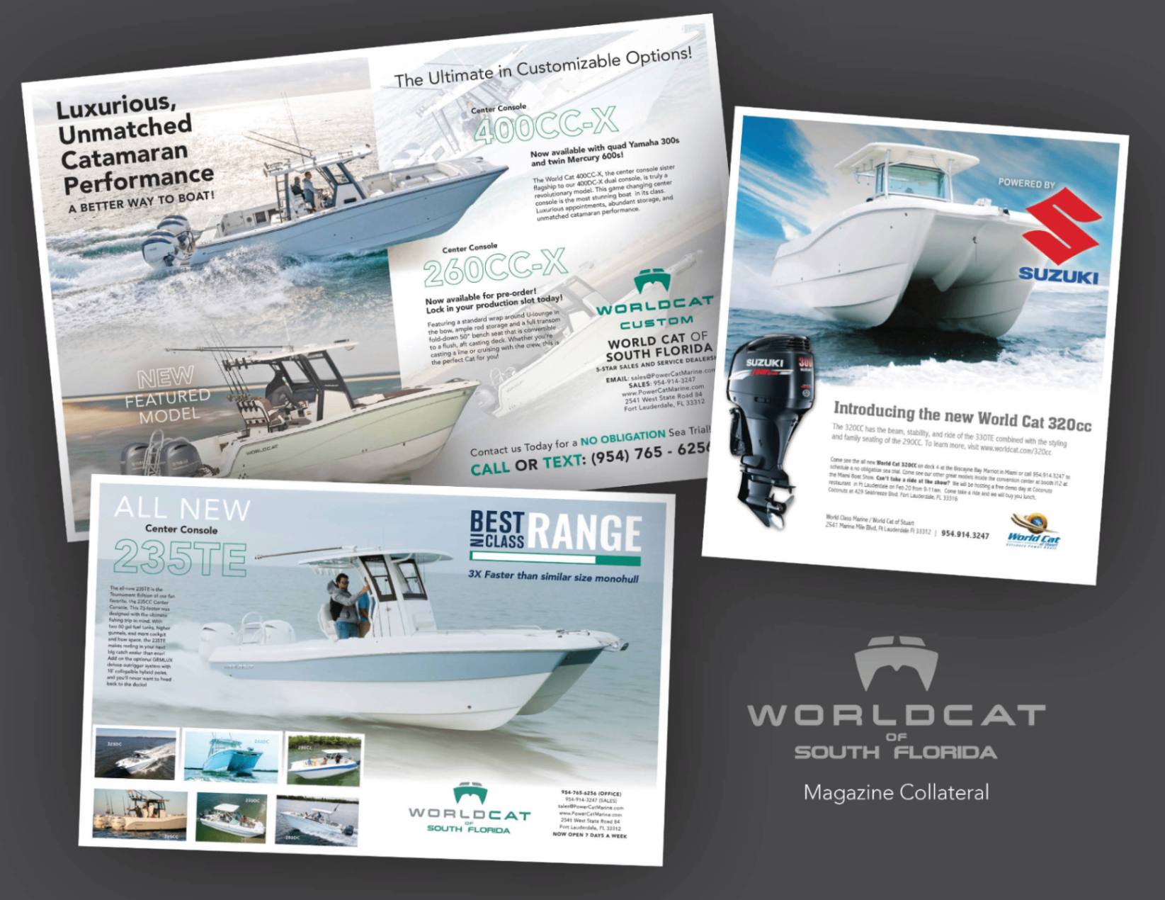 Magazine Ads & Print Collateral